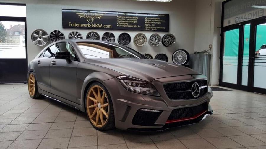  Mercedes-Benz CLS500 Matte Charcoal by Prior Design 2016 года  (фото 1 из 10)